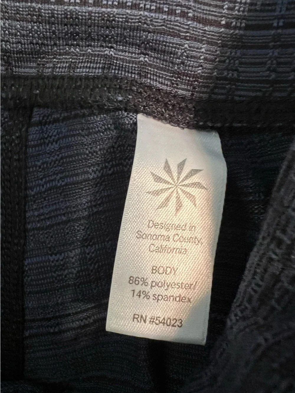 Athleta Chaturanga Navy Full Length Yoga Leggings Tights EUC XS #2606